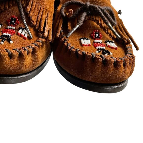 NWOT MINNETONKA Thunderbird II Women's Moccasin Size 10 - Picture 5 of 8